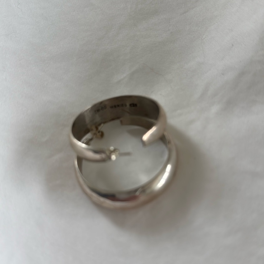 Sterling 925 Hoops